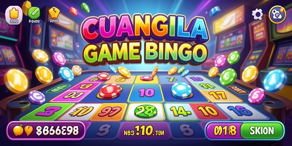 Tampilan gameplay seru di CUANGILA dengan Bingo yang menarik