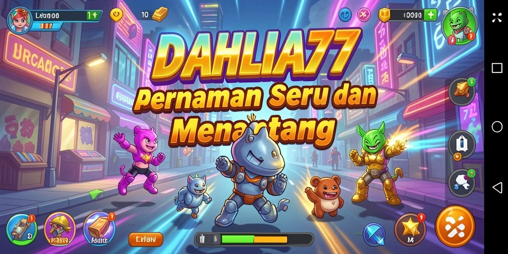 Tampilan gameplay seru DAHLIA77 dengan aksi cepat dan tantangan menarik.