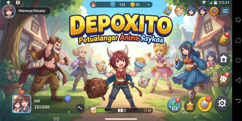 Gameplay seru DEPOXITO yang penuh aksi dan petualangan.