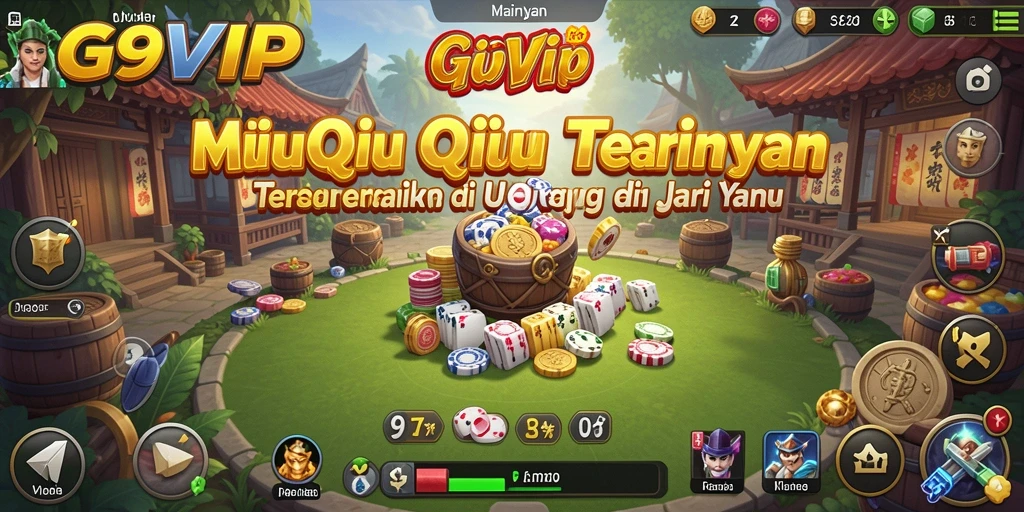 Tampilan layar permainan G9VIP yang seru dan menantang.
