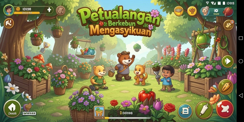 Gameplay seru di dunia pertanian yang menyenangkan.