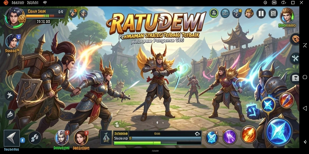 Tampilan menawan dari gameplay <strong>RATUDEWI</strong> yang memikat.