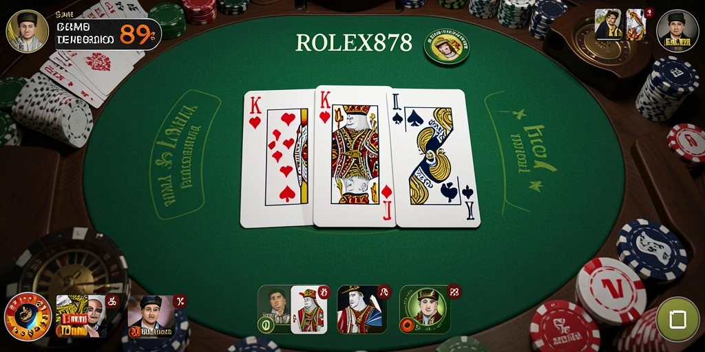Tampilan gameplay domino yang seru dan interaktif.